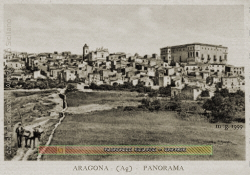 Aragona nel 1944 - (immagine riservata)