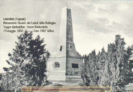 Calatafimi - Monumento Ossario in ricordo della battaglia del 15/5/1860