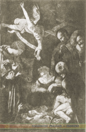 La natività di Caravaggio (1609)