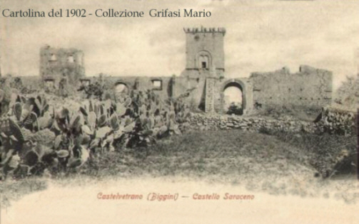 Castello saraceno (1038 circa) - cartolina by Grifasi 1902
