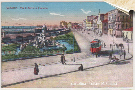 Catania via VI aprile (1925)