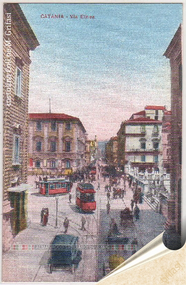 Catania Municipio e Fontana dell'elefante (1933)