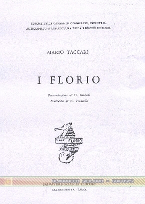I Florio di Mario Taccari - copertina libro inserita il 19/6/01