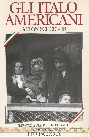 Gli Italo Americani by Allon Schoener - copertina libro inserita il 15/4/01