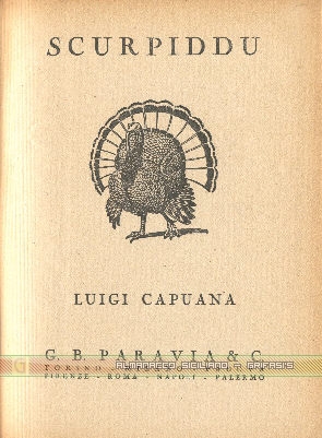 Scurpiddu di Luigi Capuana - copertina sul web dal 25/6/01