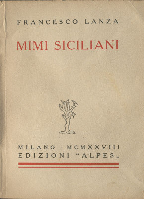 Mimi Siciliani di Francesco Lanza - copertina libro inserita il 2/6/02