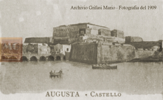 Il Castello di Augusta nel 1909 - Archivio Grifasi - inserita il 30/04/03