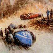 disegno Targa Florio del 1937