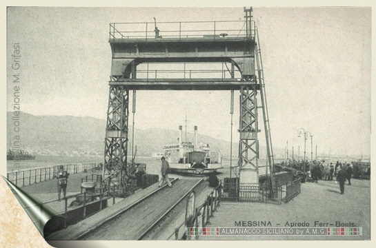Messina - Imbarco per Villa San Giovanni - (fotografia prop. Grifasi inserita il 1/12/01)