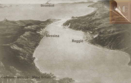 Messina - le zone colpite del terremoto del 1908 - cartolina del 1909