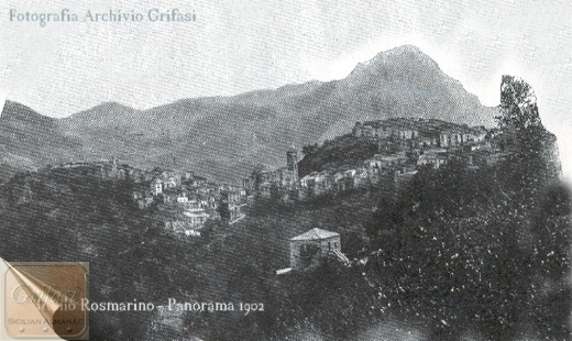 Fotografie di città siciliane - Militello Rosmarino - foto del 1902 - archivio Grifasi