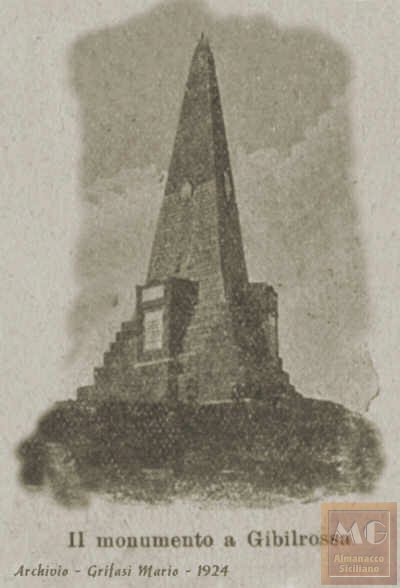 Il Monumento Commemorativo eretto nel 1882 - Fotografia inserita il 2/1/2003