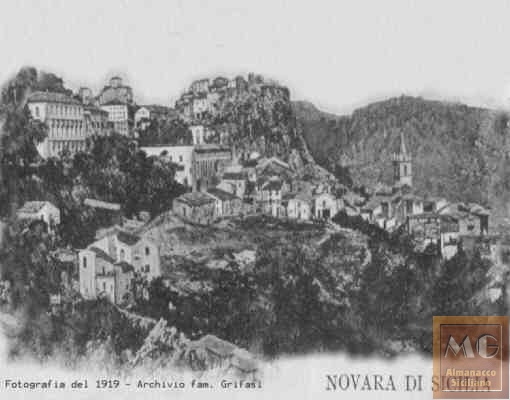 Novara di Sicilia nel 1919 - fotografia inserita il 20/11/01