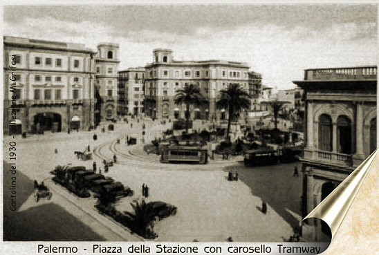 Palermo Piazza Giulio Cesare (1930)