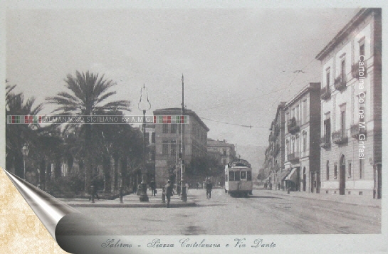  Piazza Politeama angolo via Dante (1932)