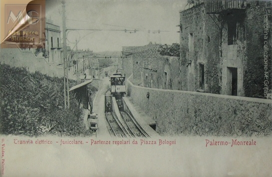  la funicolare tramviaria a Monreale (1901)