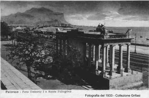 Palermo - Foro Italico - fotografia del 1933 - inserita il 24/11/01