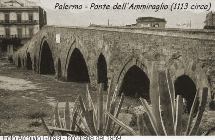 Palermo - Ponte dell'Ammiraglio - fotografia inserita il 10/03/02