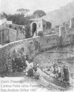 Porta Palermo - (Carini - foto riservata by Grifasi del 1887)