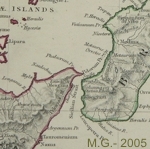 cartina geografica della zona sismica del 1883