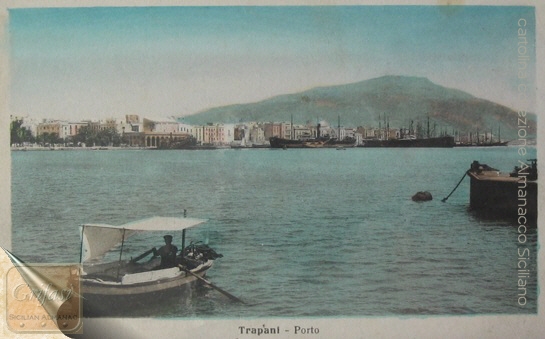 Trapani - Il Porto nel 1905