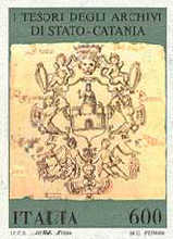 Registro notarile archivi di Catania - 600 Lire