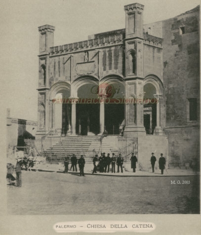 Chiesa della Catena 1890 circa - fotografia propriet Mario Grifasi - inserita il 18 maggio 2003