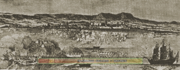 Miraggio Fata Morgana (da una stampa del 1700 circa)