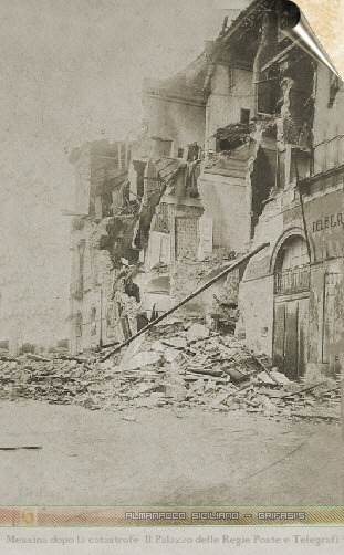 Messina il terremoto del 1908 - Telegraph Office