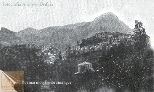 Fotografie di citt siciliane - Militello Rosmarino - foto del 1902 - archivio Grifasi