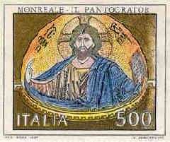 Il Pantocrator di Monreale -  500 lire