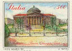Piazza Giuseppe Verdi a Palermo - 500 Lire