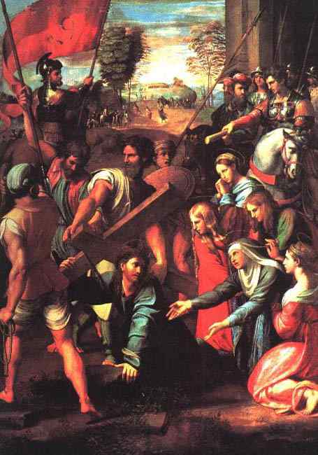 Andata al Calvario - di Raffaello Sanzio