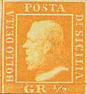 Prima emissione del Regno di Sicilia - 1 gennaio 1859