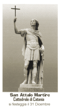 Santino di San Attalo Vescovo Martire di Catania (archivio fam. Grifasi)