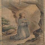 S. Rosalia - (santino del 1946, che porto sempre con me)