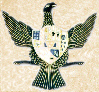 Stemma citt di Cinisi (Un'aquila reale dipinta in nero con il petto decorato da gigli, torri e leoni) - Grifasi Studio  - sul web dal 22/02/06