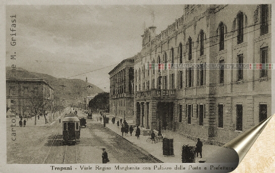 Il Tram in viale Regina Margherita nel 1932